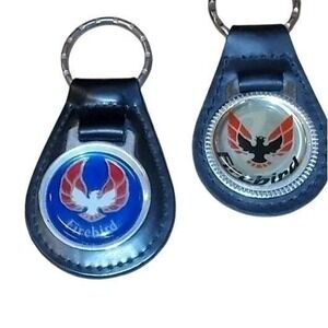 Vintage Pontiac Firebird Leather Logo Trans Am - Blue One Only Is Available.